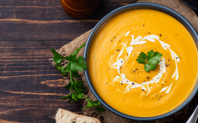 Creamy Carrot & Pumpkin Soup