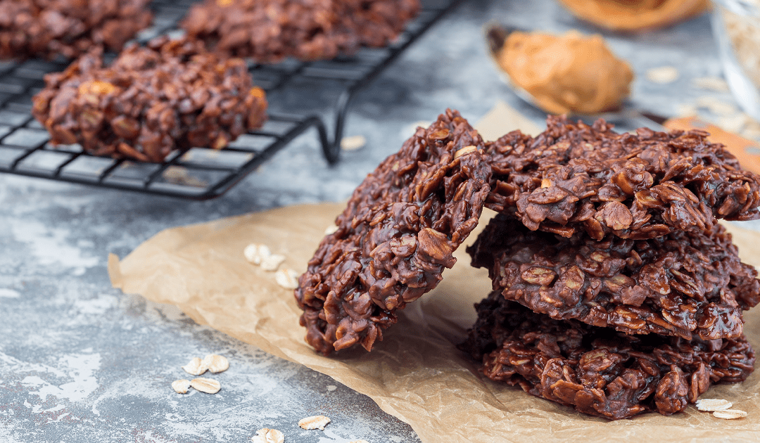 No Bake Peanut Butter Cookies