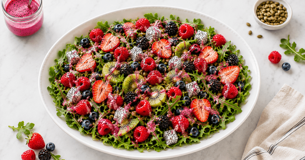 Raspberry Arugula Salad