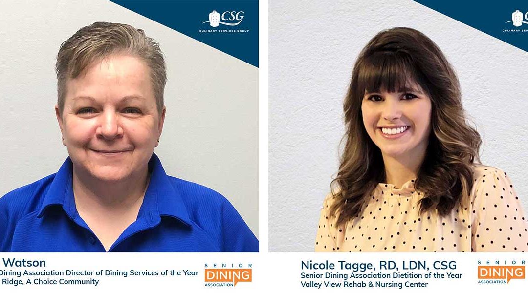 Culinary Services Group Employees Win Senior Dining Association Awards