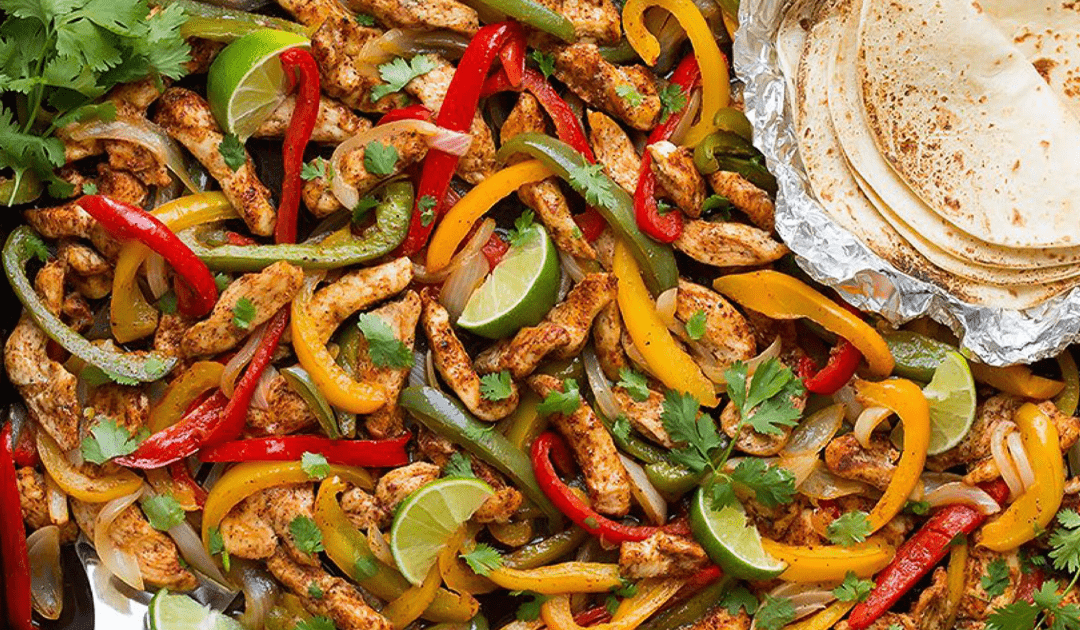 Sheet Pan Chicken Fajitas