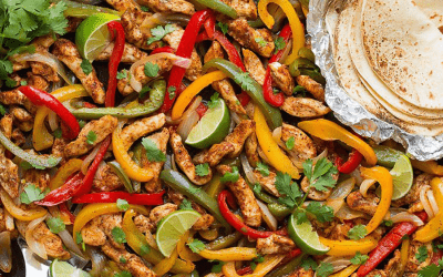 Sheet Pan Chicken Fajitas