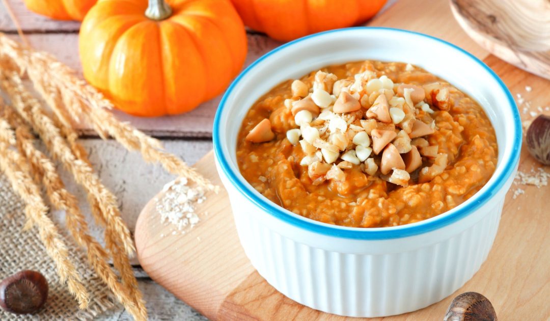 Pumpkin Spice Baked Oatmeal
