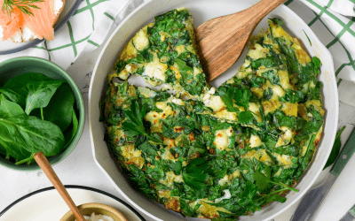 Spinach and White Bean Frittata