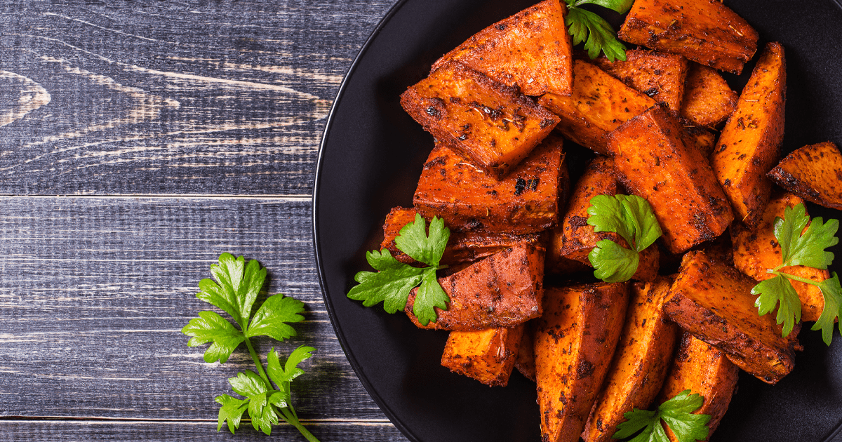 Sweet and Spicy Sweet Potatoes