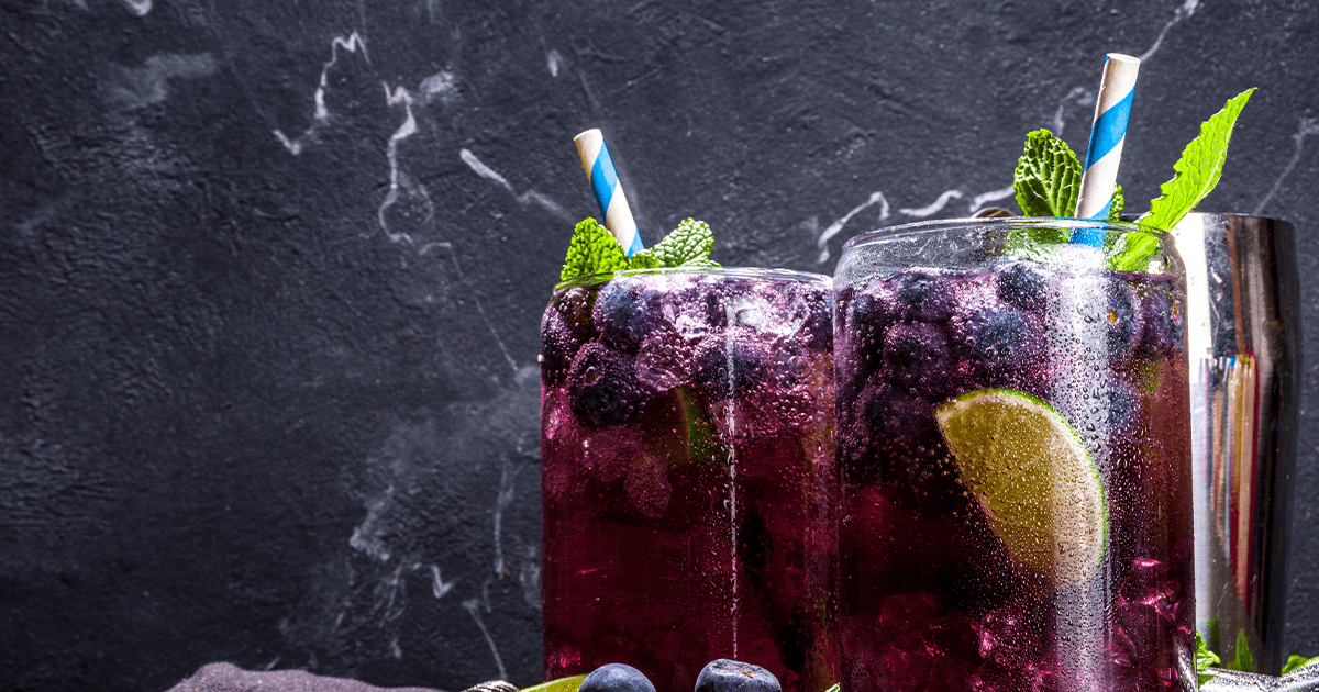blueberry drink