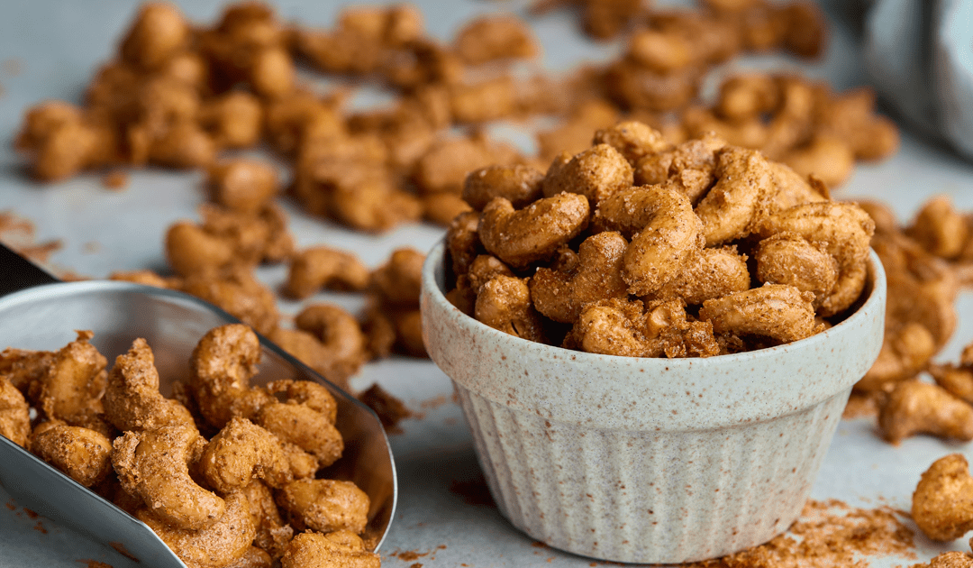 Spicy Roasted Cashews