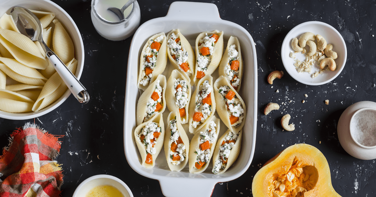 vegan stuffed shells web vegan stuffed shells web