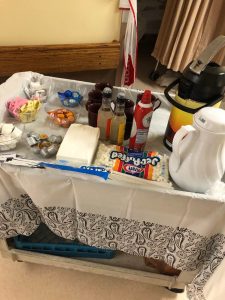 ice cream delivery cart